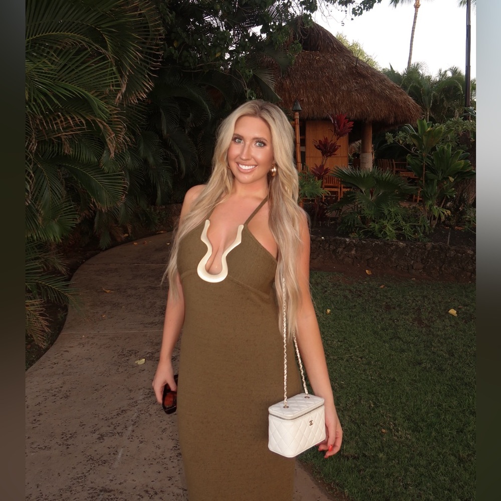 Cult gaia valma knit dress serpent